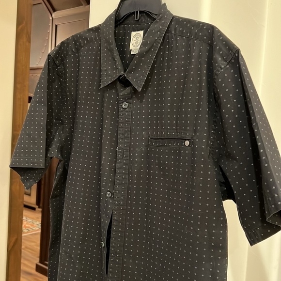 Mens Voyager Black Button Down XXL shirt - Picture 4 of 5